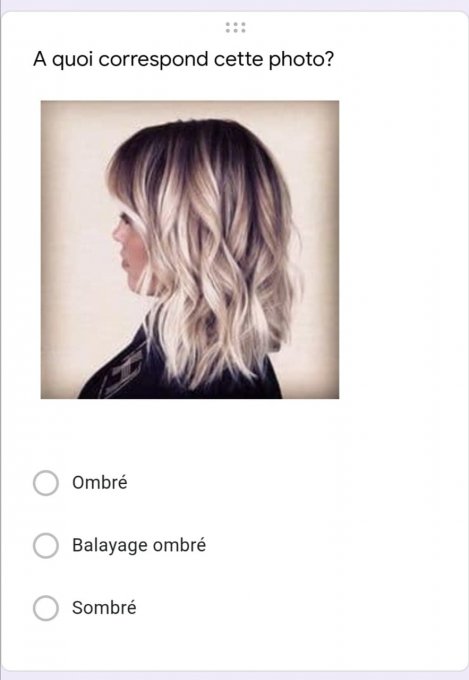 Les Balayages ombrés