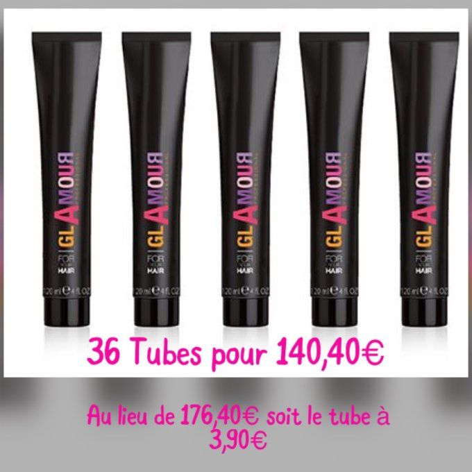 Kit N°1 de 36 tubes   