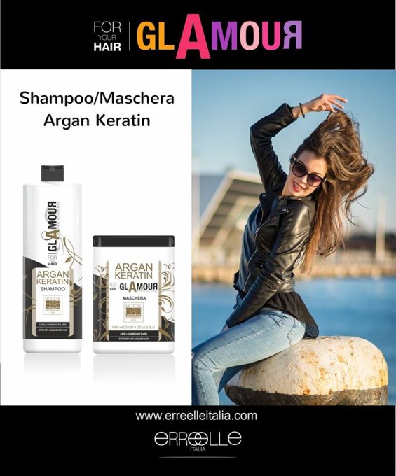 Shampoing Argan Kératine 1 litre