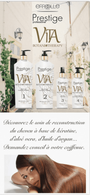 Kit 1  Prestige Vita Botanictherapy en 1 litre et 250ml