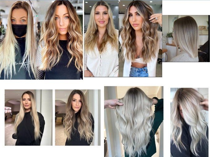 Balayages inversés