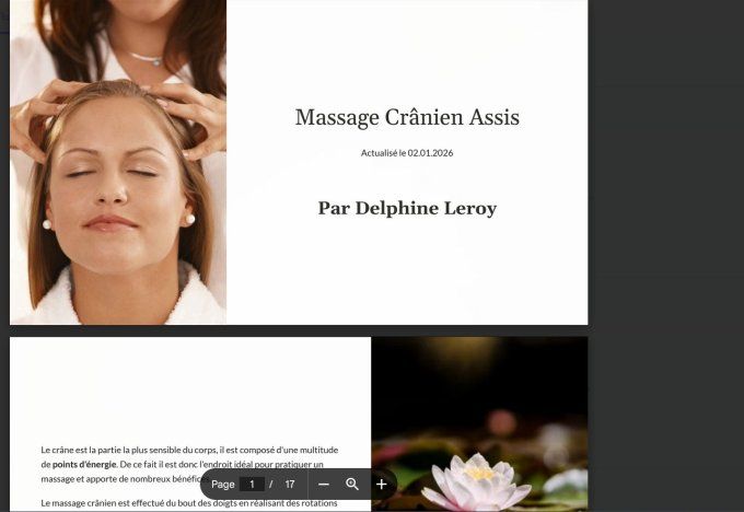 Massage crânien