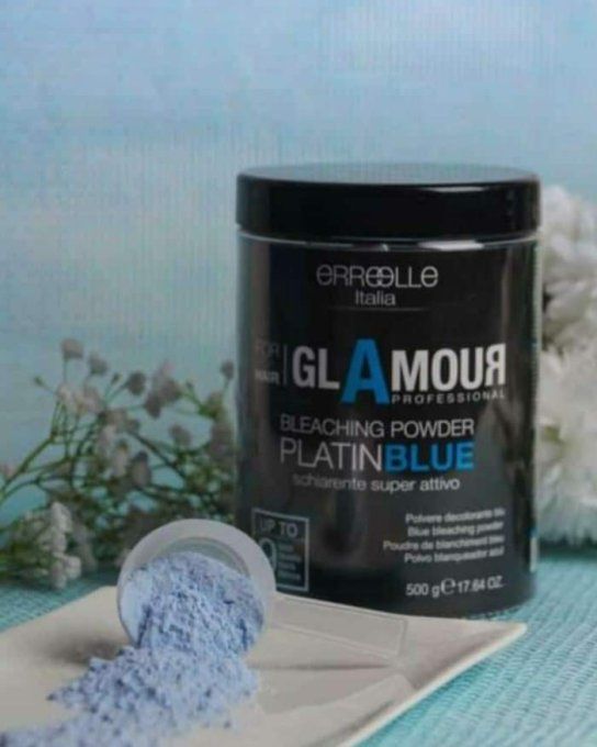 Poudre Bleue Glamour 500gr 9 tons 